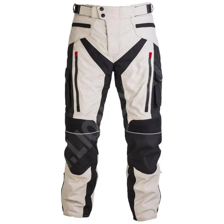 Standard Mens Motorcycle Motorbike Waterproof Cordura Textile Trouser Pants Riding Black Mens Ce Pant