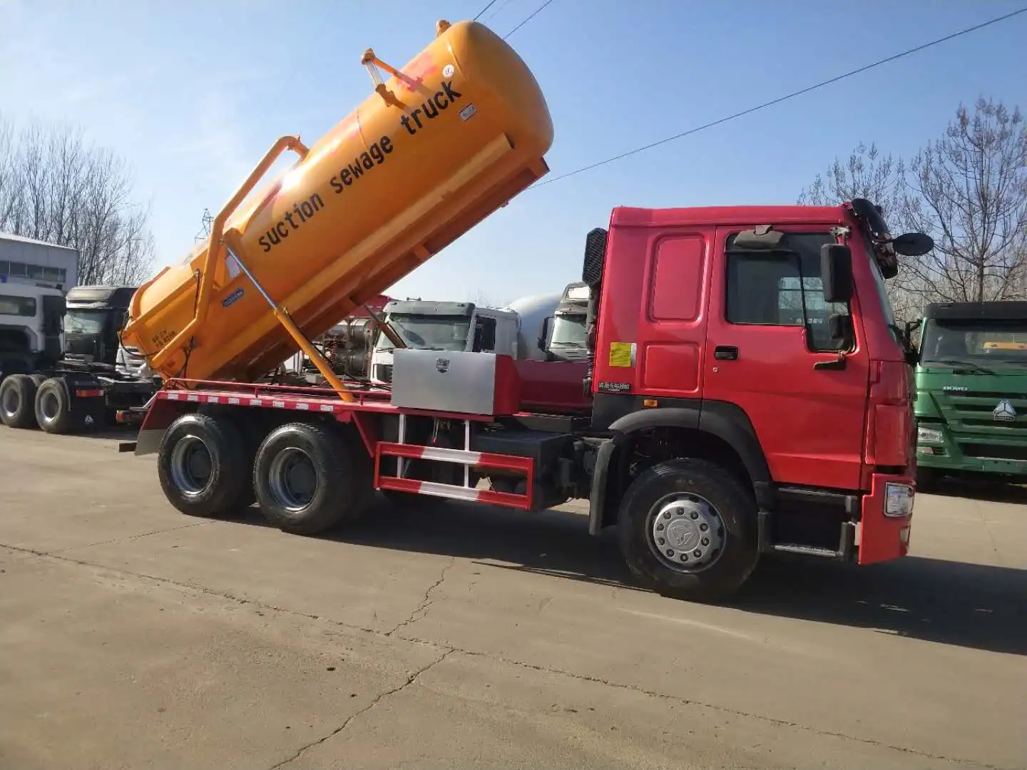 Used Suction Sewage Truck