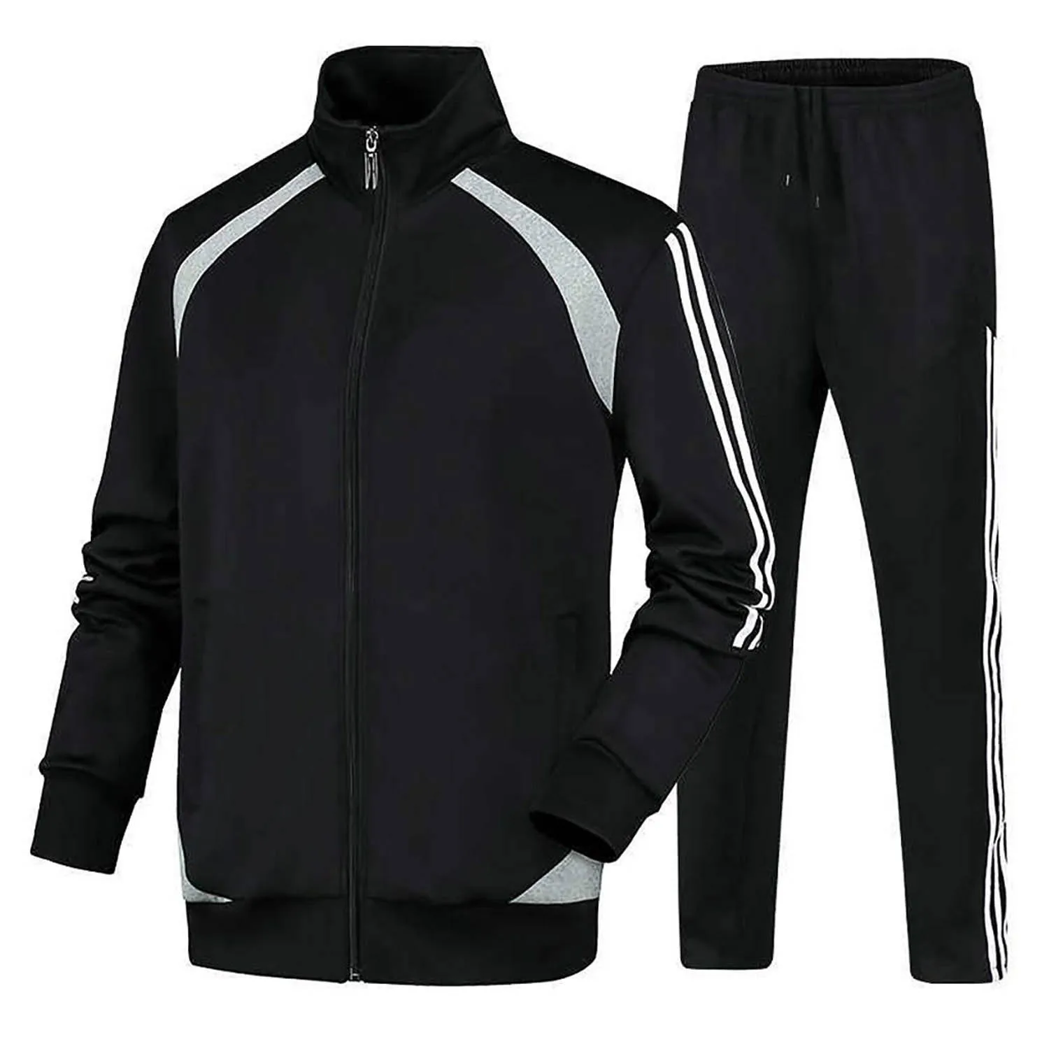 Custom Logo Couple Tracksuit Wholesale Sport Suit China Sports Clothing Men Track Suits