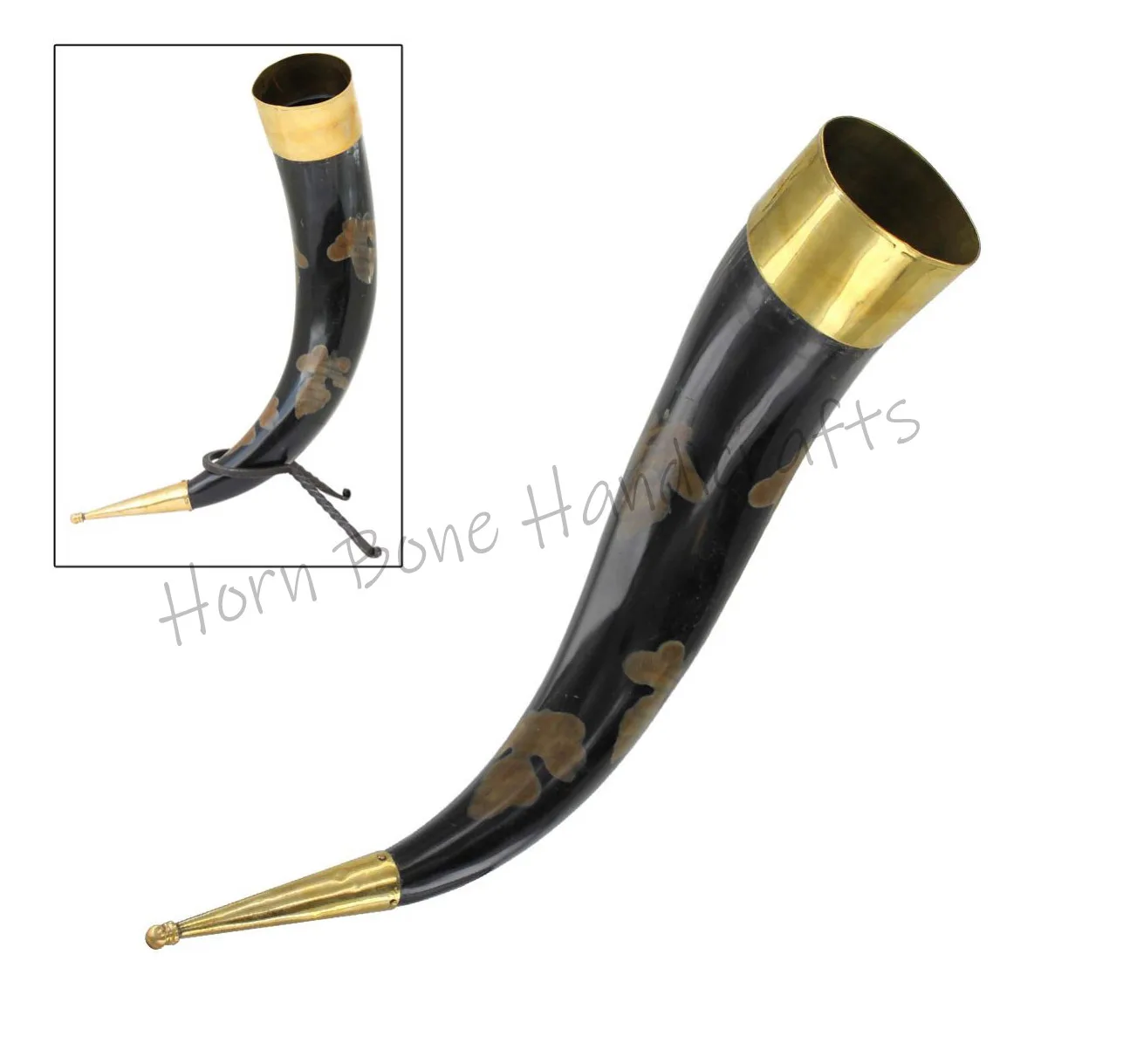 Buffalo Ox Natural Drinking Brass Fitted Buffalo Horn Medieval Drinking Viking Horn Medieval Cup No Leaks Norse Drinking Horn