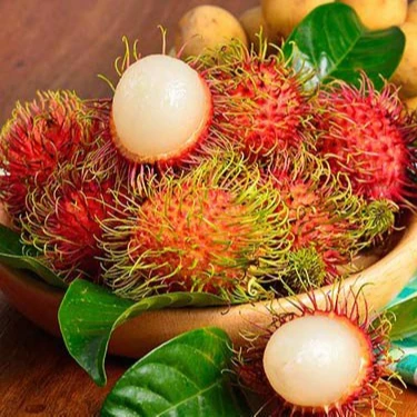 Свежие фрукты Rambutan, растущие во Вьетнаме, 100% Натуральные Сладкие тропические фрукты 0084359443043