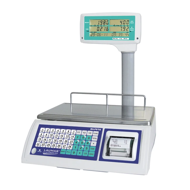 Latest Technology Comfortable Size Best Quality Electronic Weighing Balance Scale with Integrated Printer