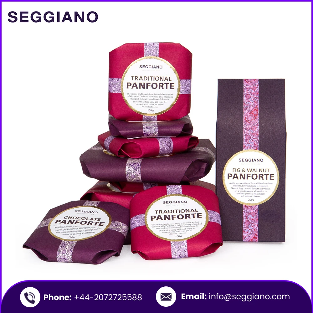 Traditional Sienese Speciality Christmas Dolce Seggiano Traditional Panforte 100g