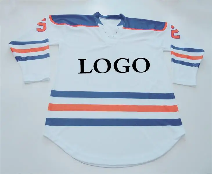 Black Classic Ice hockey jersey Team Clubs League Embroidery Sublimation Stitching Tackle twill Games School