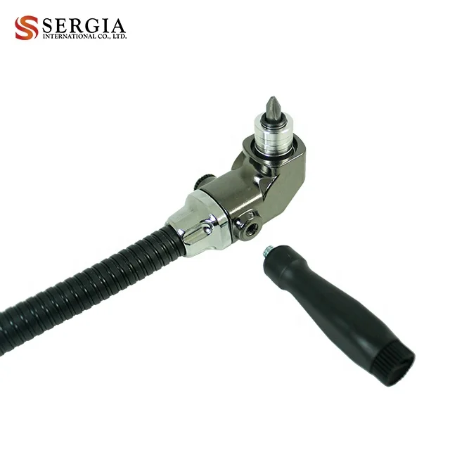 Taiwan Quick Release Type Angle Driver with Flex. Flexible Shaft Bit Holder for Power Tool