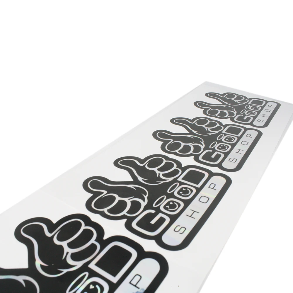 Водонепроницаемая наклейка самоклеящаяся Глянцевая