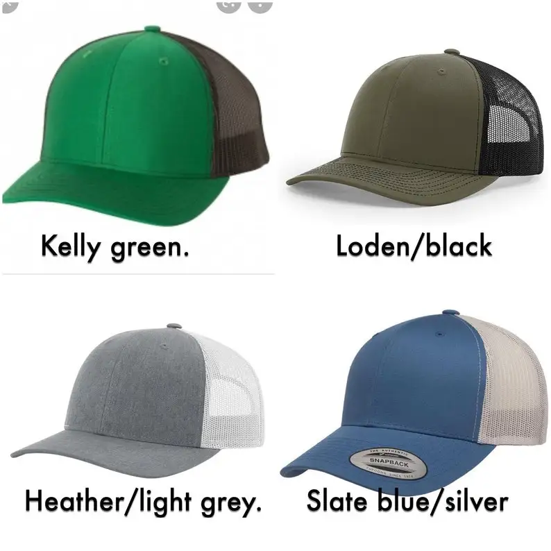 Wholesale Trucker Hat Custom Logo Hat Bulk Custom leather Patch Bulk Hats Leather Patch Design Logo Made in Vietnam