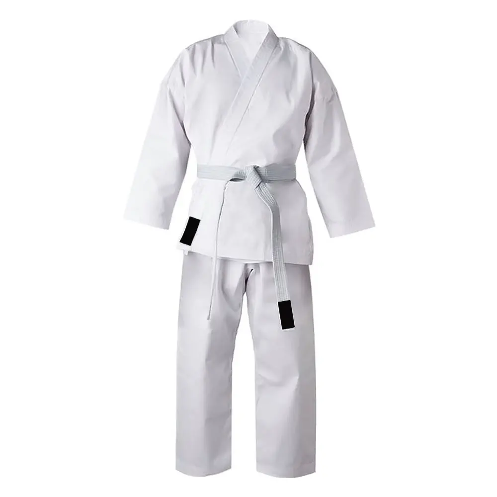 super quality martial Arts Karate Gi Uniform for Kids & Adults Medium Weight with Free Belt 100% cotton canvas. 14oz.