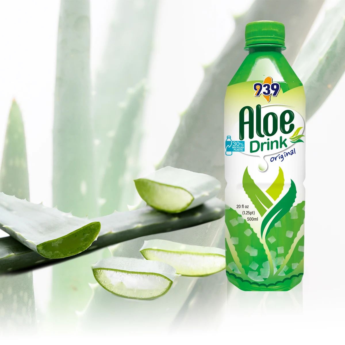 Aloe Vera Drink Original with Real Pulp Grape Juice added Beverage Product Development (1600253750900)