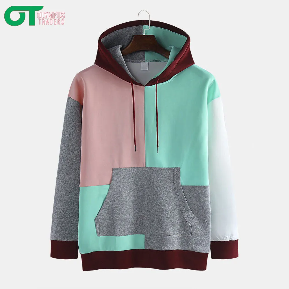 High quality 300 grams cotton men plan embroided diy graphic designer custom print hoodie unisex