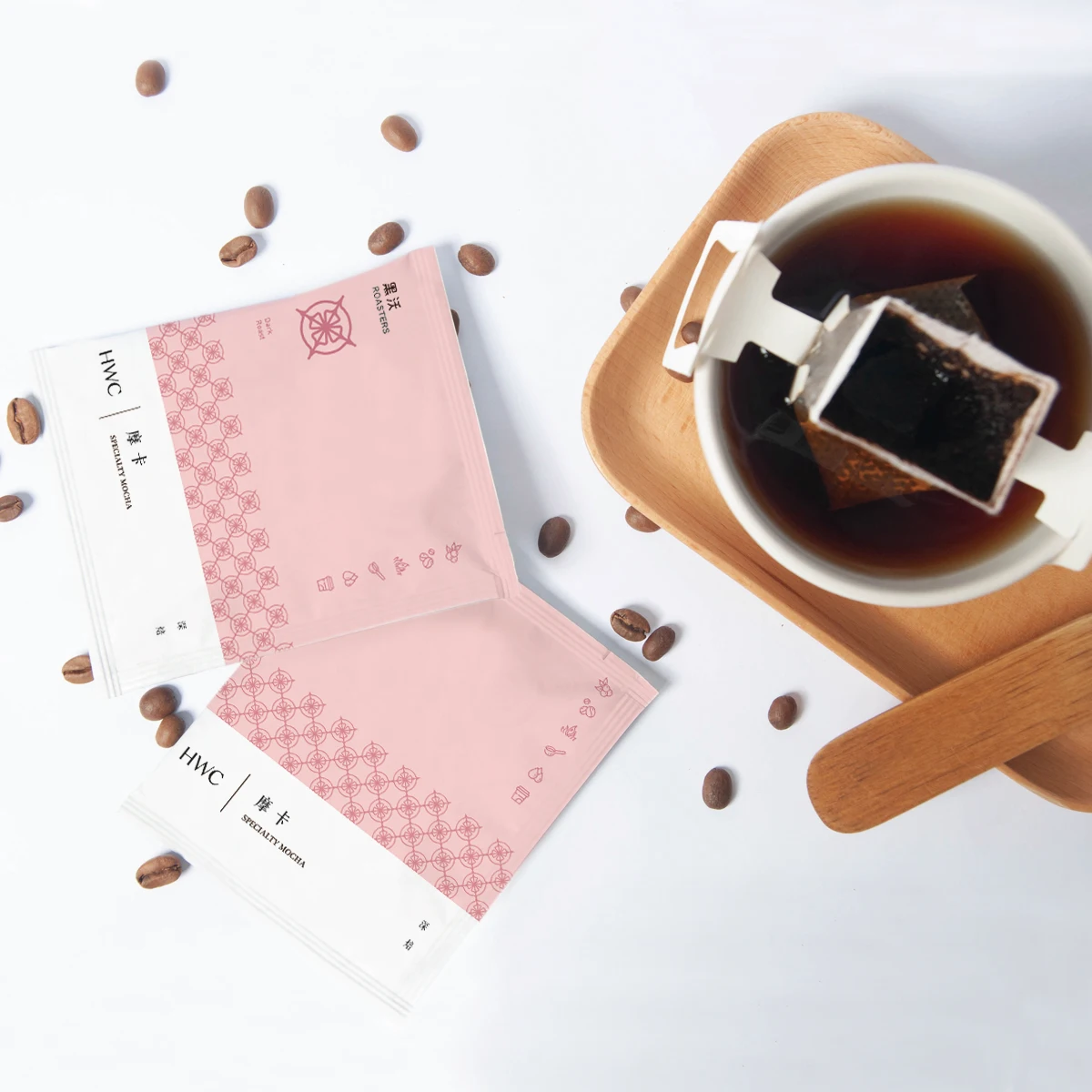 New Product 600 PCS Arabica Specialty Mocha Ground Drip Coffee Pour Over Coffee