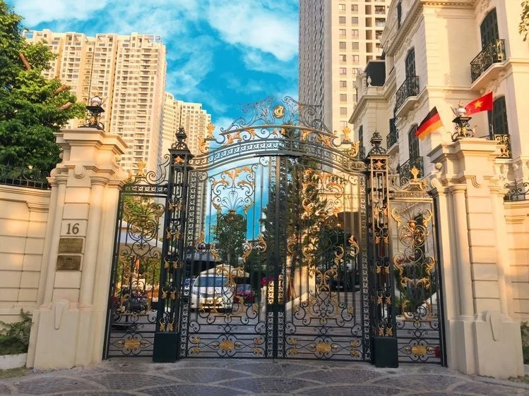 Main Gate Designs Wrought Iron Gate From Vietnam