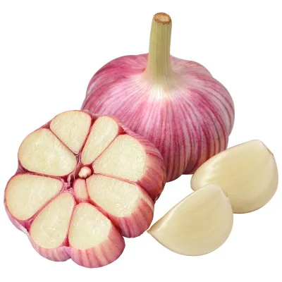 2023 Can be exported from China with HACCP certification red peel fresh garlic