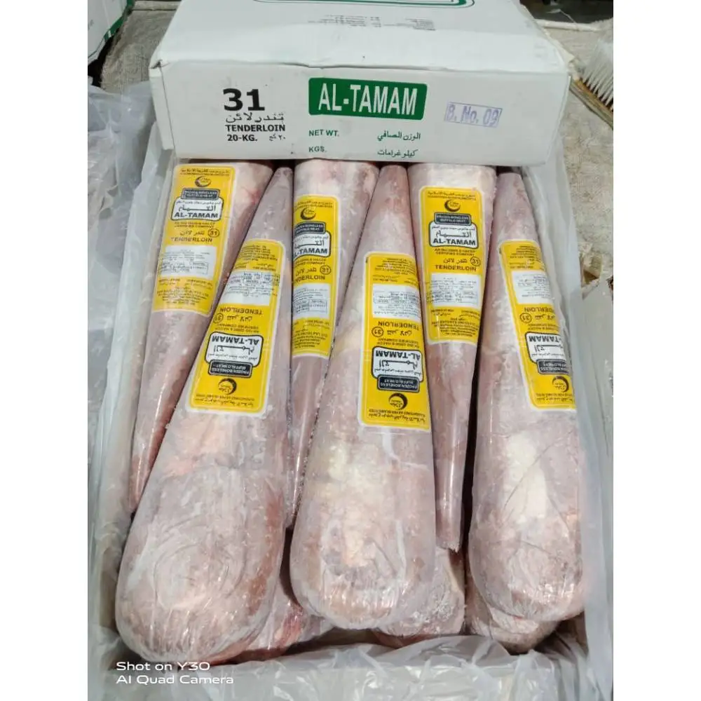 Tenderloin best Frozen Beef Tenderloin in cheap Price Indian Halal Frozen Boneless Buffalo Meat Frozen Boneless Buffalo