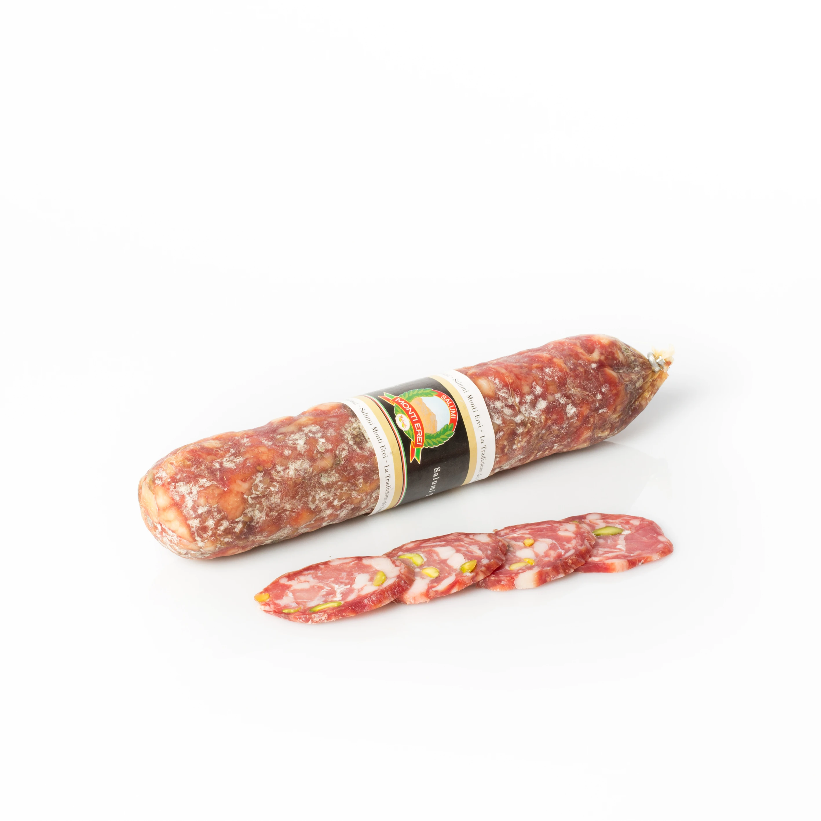 
Top quality Italian with pistachio sicilian salami 