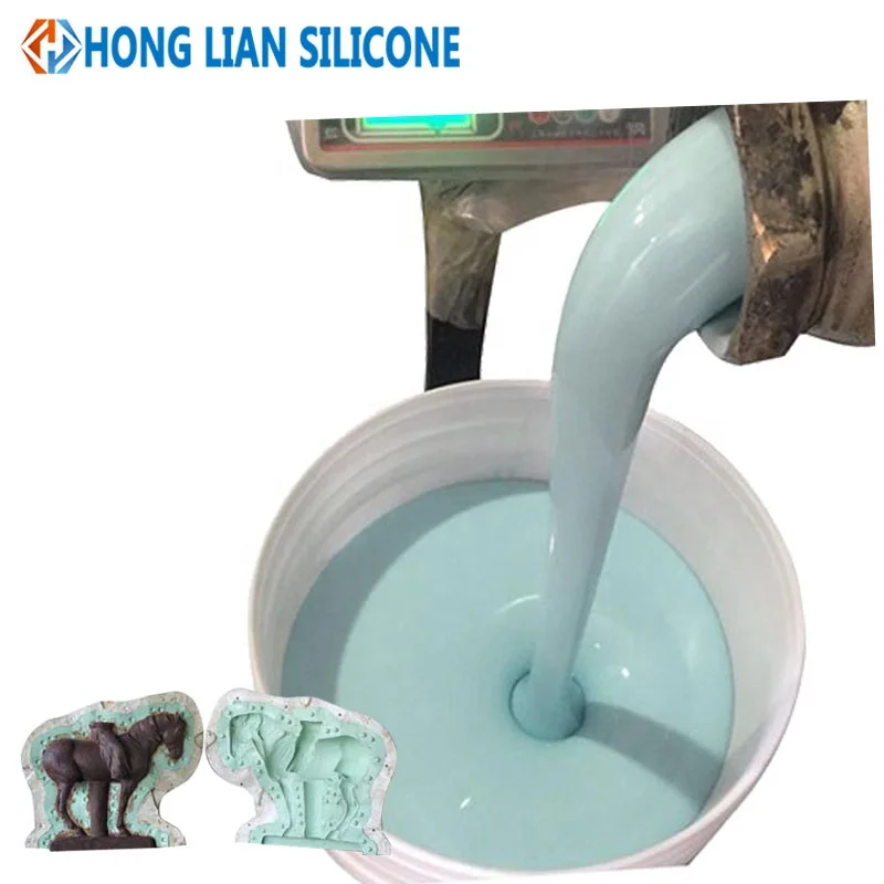 RTV-2 silicone rubber for craft gypsum molds making 2 component liquid silicon condensed cure silica gel cheap price