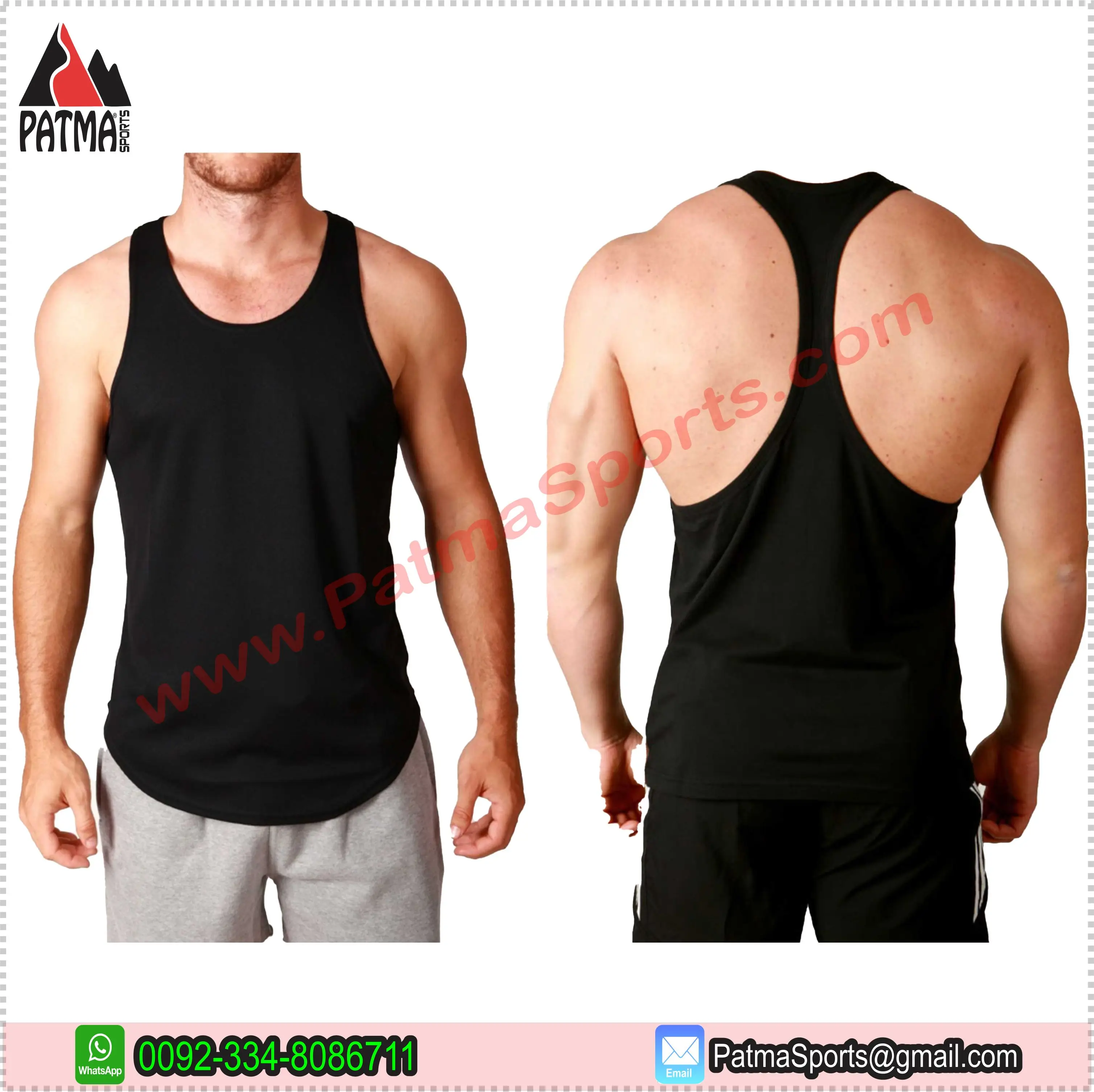 100% cotton mens muscle tank top bodybuilding gym singlet cut off tank custom design, Tags, Labels, Chenille Breathable