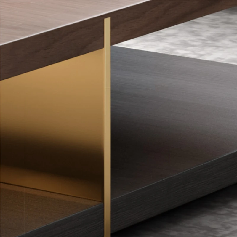 Nordic Luxury Tea Table Simple Modern Creative Square Tea Table Small Family Minimalist Coffee Table