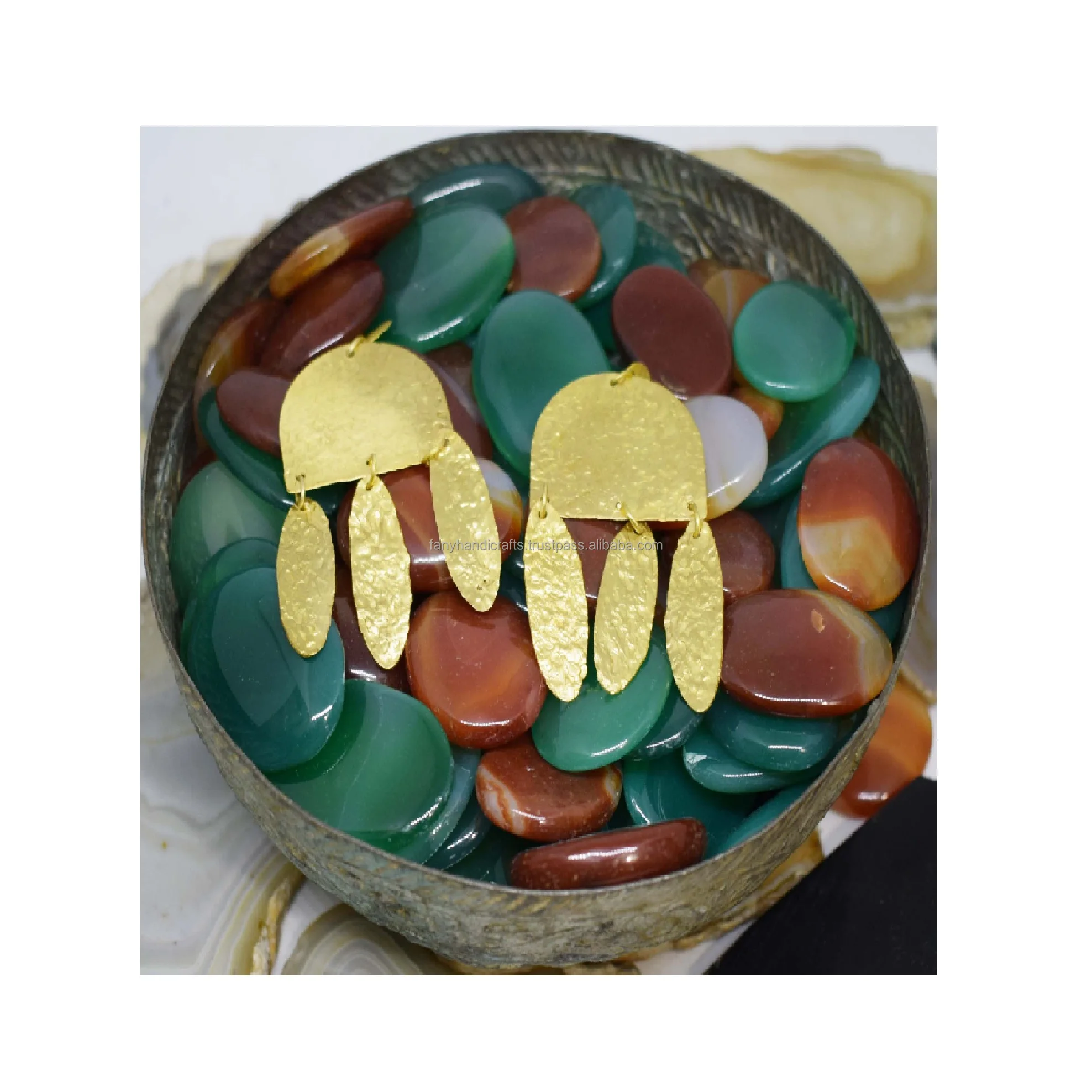 2020 Top Design Shaped Geometric Gold Plated Stud Earrings For Cute Girls Stud Earrings