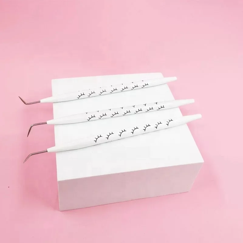 Eyelash Volume Eye Lash Lashes Lifting Lifter Perm Perming Separating Tools with black color lash print  coated