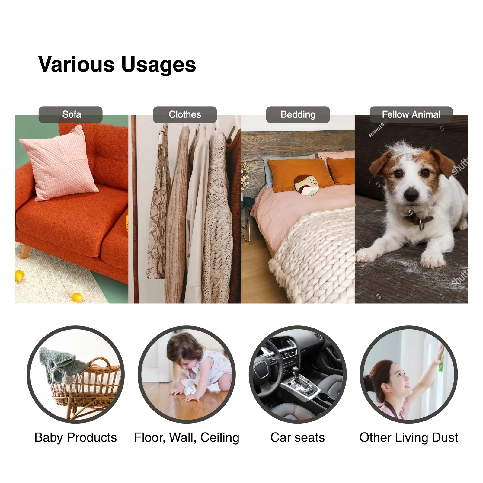 High quality of Elastic and Pliable Gel Can Reach Every Corner & Narrow Gaps Roll cleaner made in South Kroea