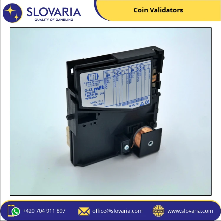 Certified Quality Unique Multi Frequency Technology Advanced Coin Validators from Top Supplier