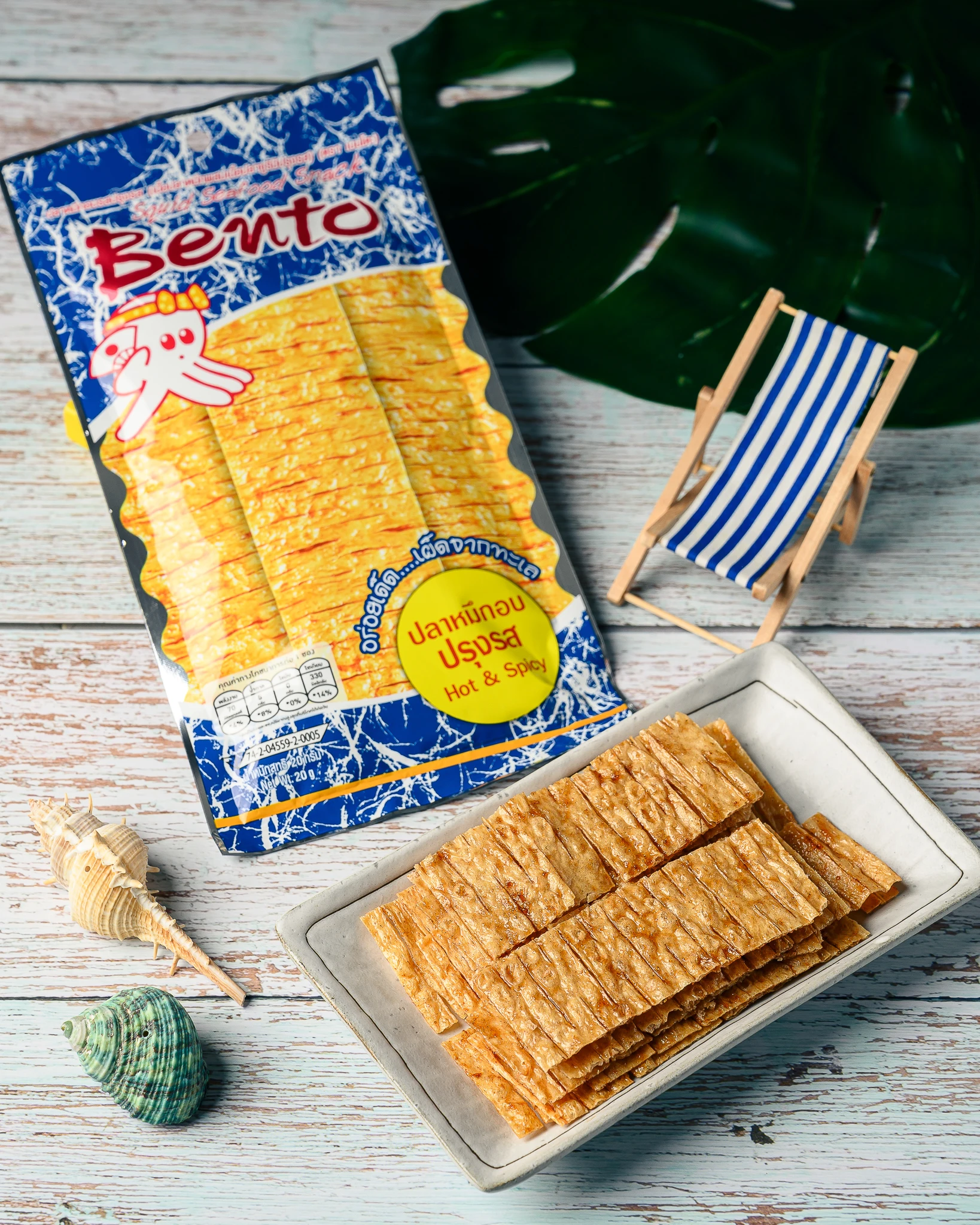  Baked Snacks Style Bento-Seafood Squid (Hot & Spicy) Export From