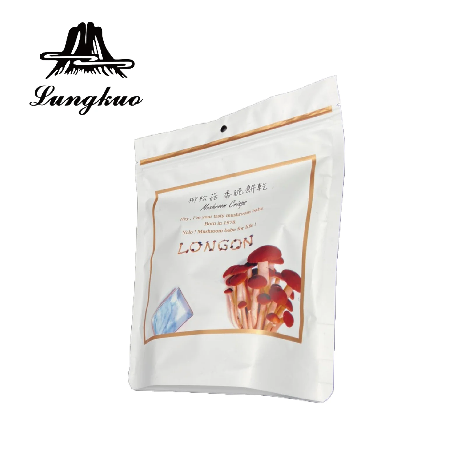 Salty flavor tea tree mushroom healthy snack