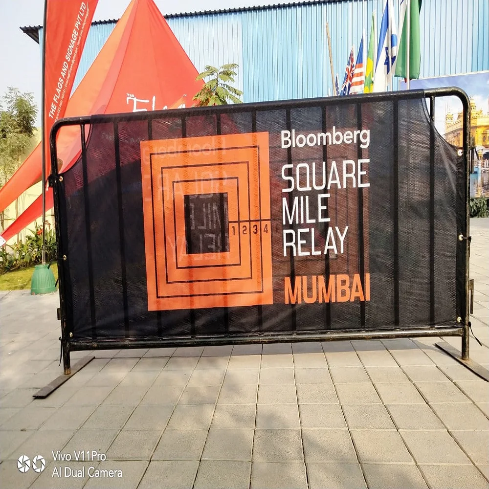  Mesh Banner Fabric Printing/perforated Flex full Color Cmyk Fence