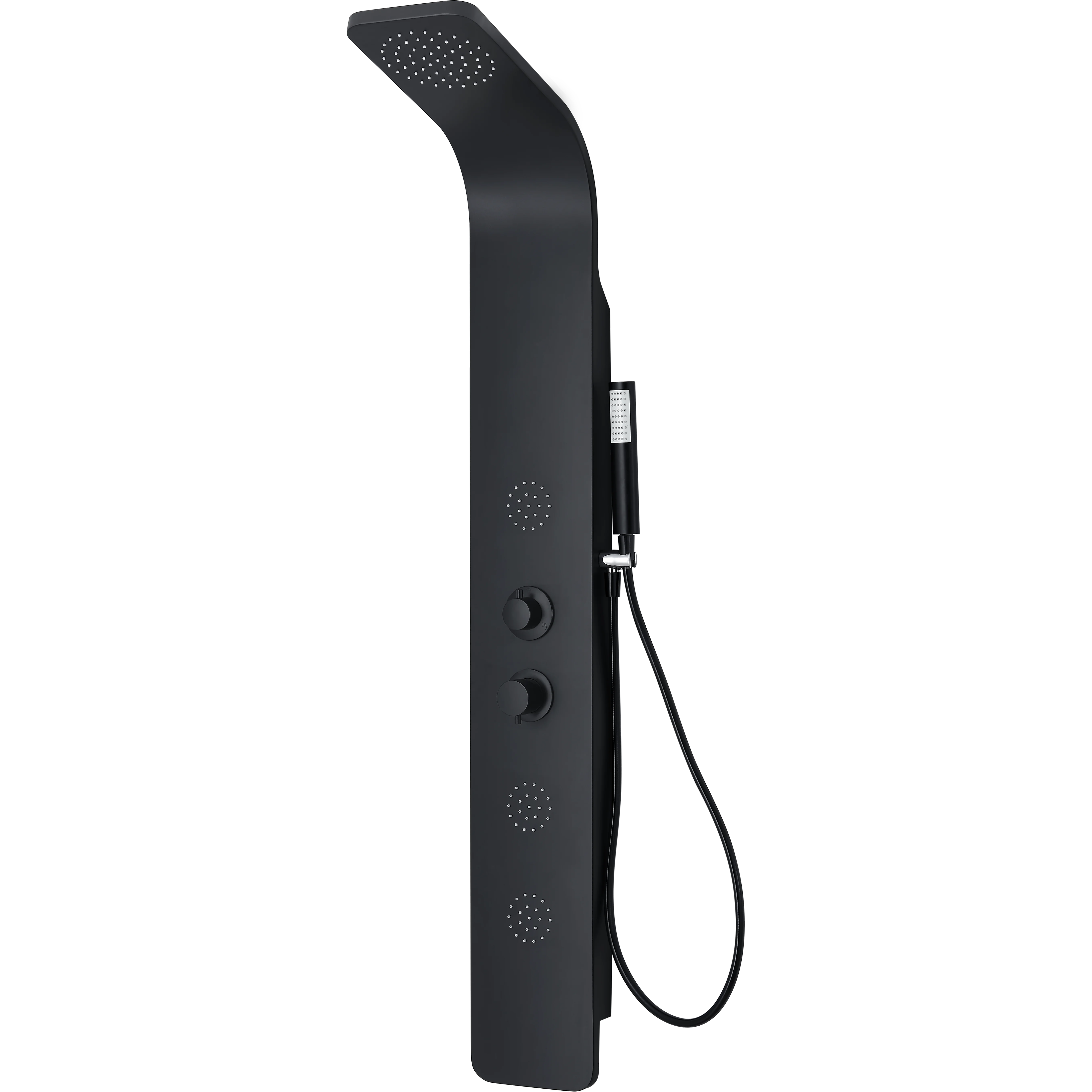 Vaguel aluminum steam massage shower