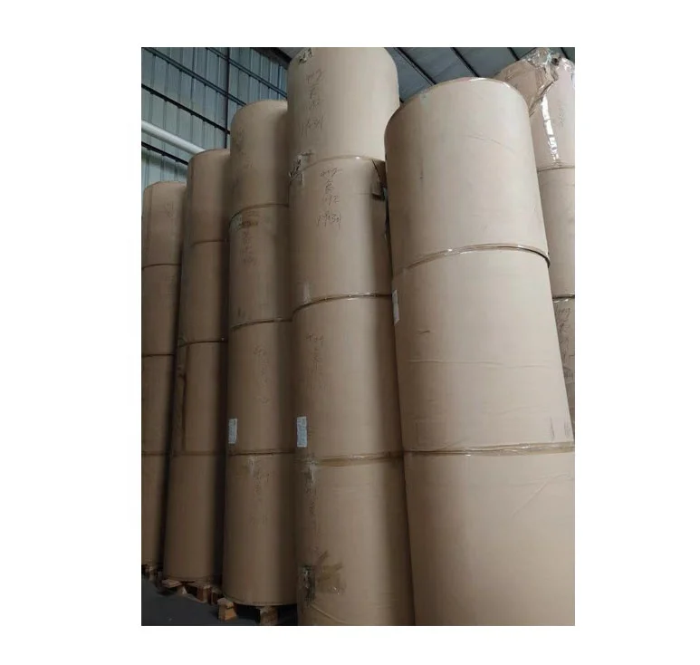 
factory brown wrapping kraft paper roll 
