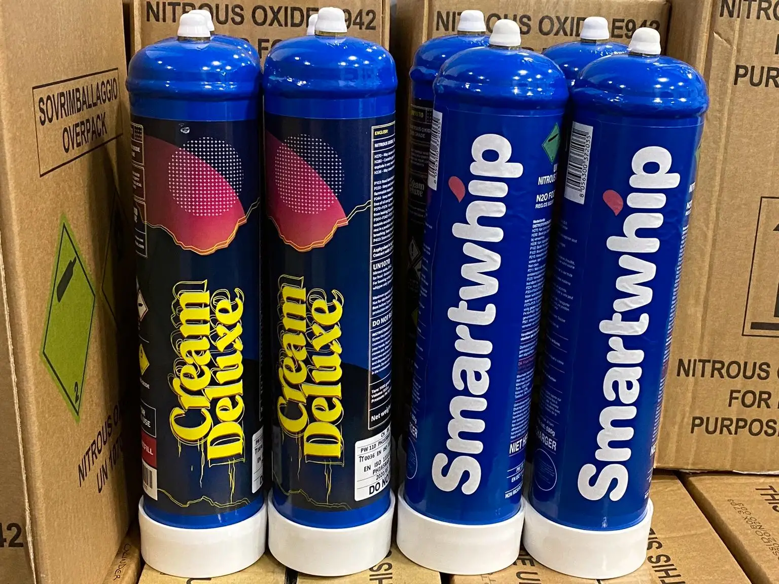 Лучшие предложения для крема Deluxe Charger 580 g Smart Whip пищевого класса