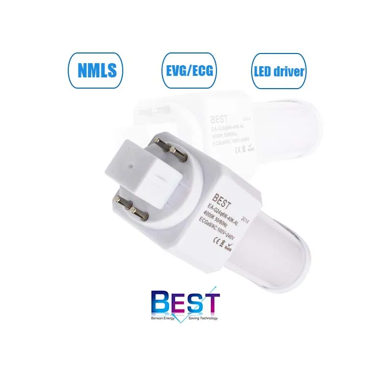 
LED G24q GX24q lamp base Electronic ballast / ECG compatible plc pl light bulb 270 degree directly replace 10W 
