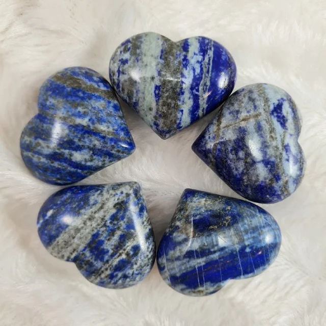Wholesale Lapis Lazuli Heart Healing Lapis Lazuli Puffy Heart Best Selling For Decoration | Buy Jilaniagate