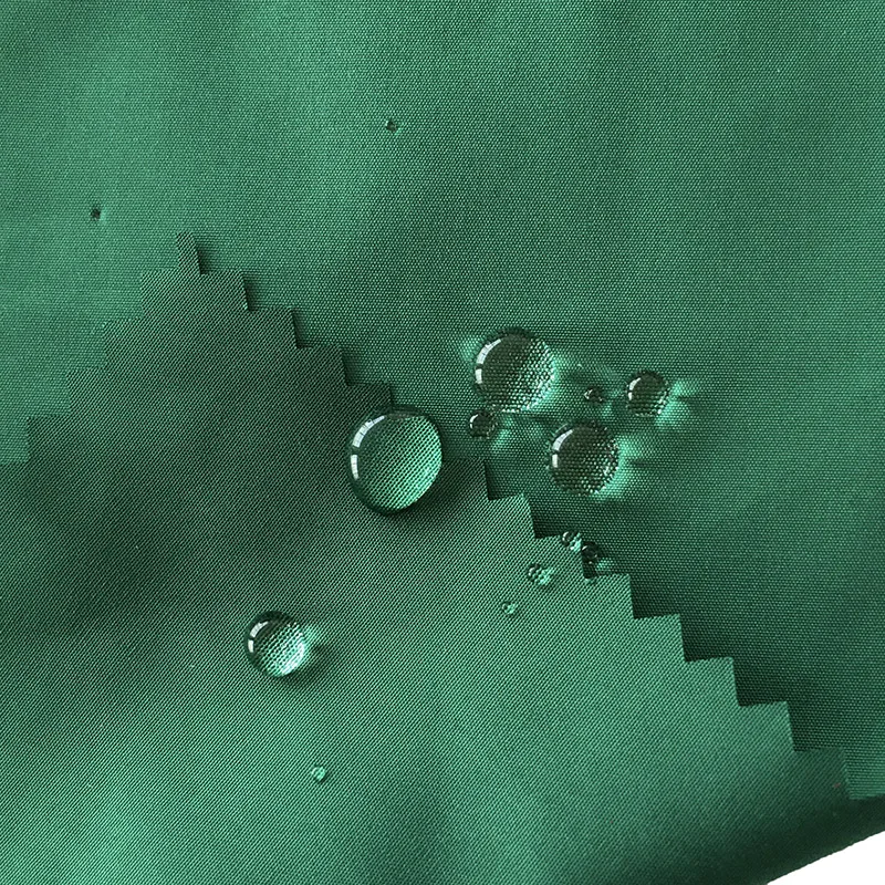 Wholesale 300T Polyester Pongee Fabric PU Coated Fabric 90GSM Anti-Static Fabric For Puffer Jackets