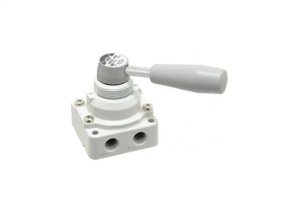  Горячая Распродажа компактный поворотный ручной клапан с пневматической направляющей воздуха серии VH SMC