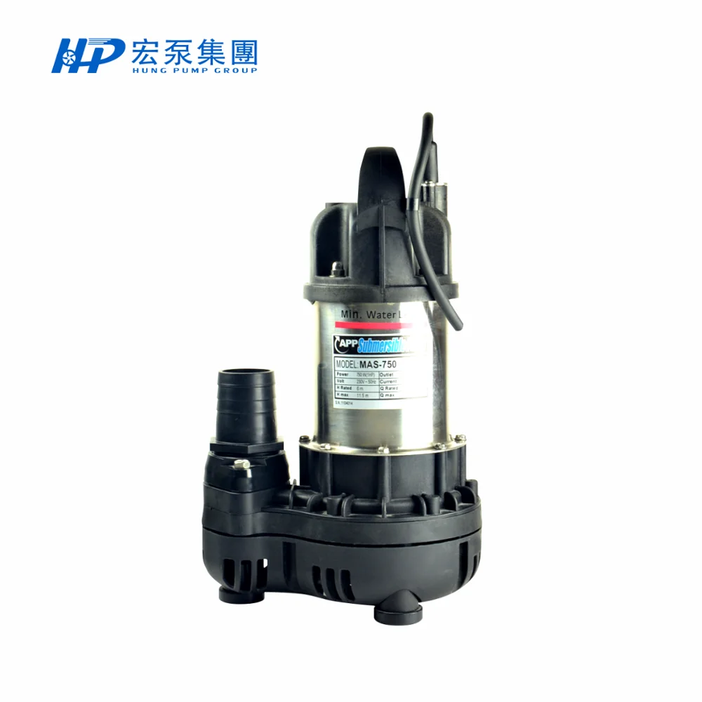 
 Небольшой портативный погружной водяной насос 1hp  