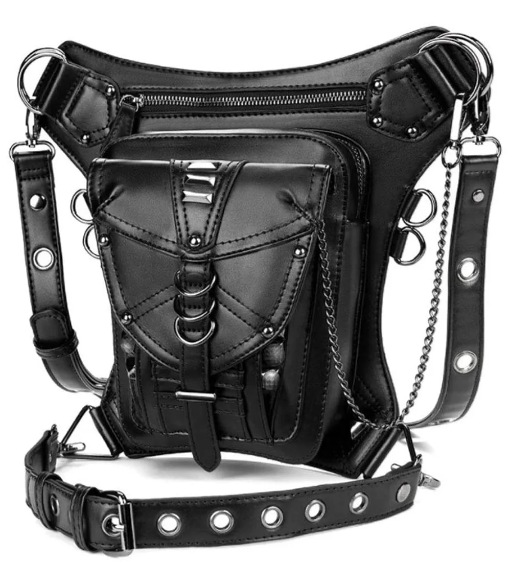 Wholesale High Quality Custom Men And Women Fanny Pack Waist Bag Motorcycle Leg Bag Custom Logo Drop Shoulder Waist Bag New