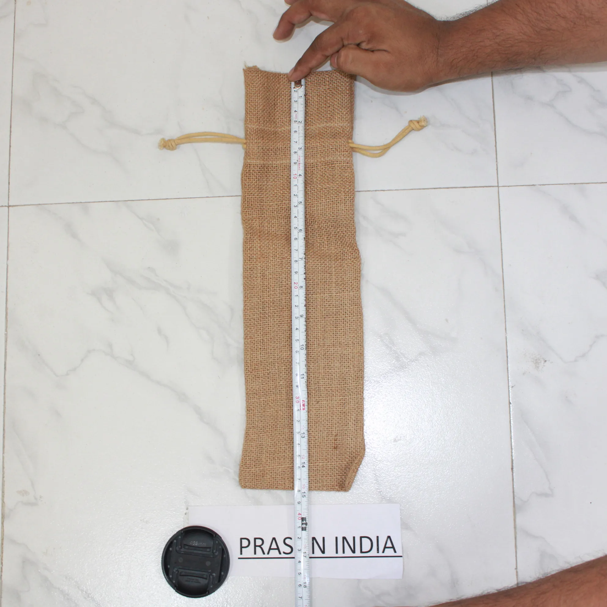 100% jute fabric beer bag