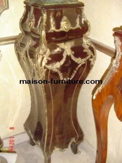 
antique french pedestal table 