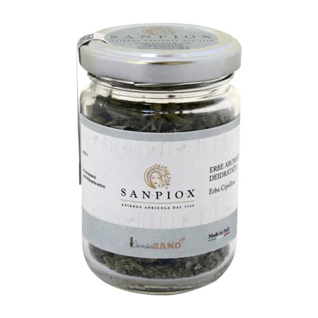 Organic dried herbs CHIVE dehydrated herb spice seasoning condiment Made in Italy