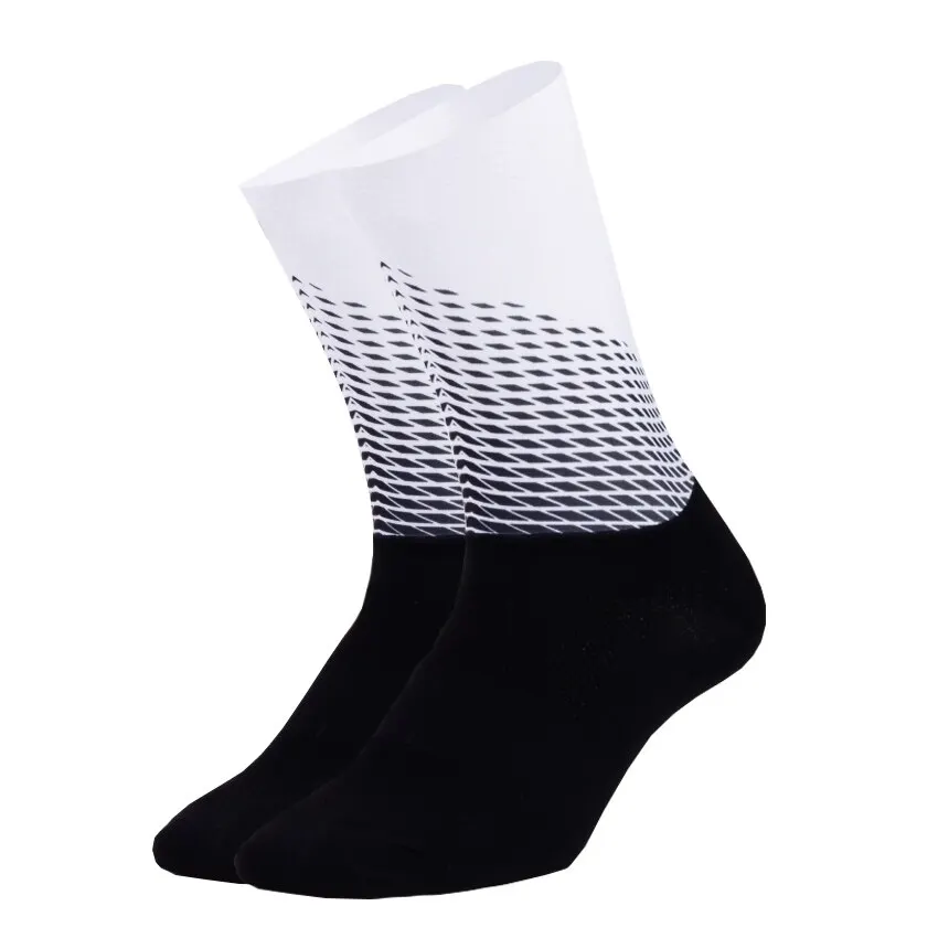 
Новые Нескользящие велосипедные носки для мужчин и женщин, высокотехнологичные велосипедные носки, велосипедные уличные Спортивные Компрессионные носки без логотипа с принтом 