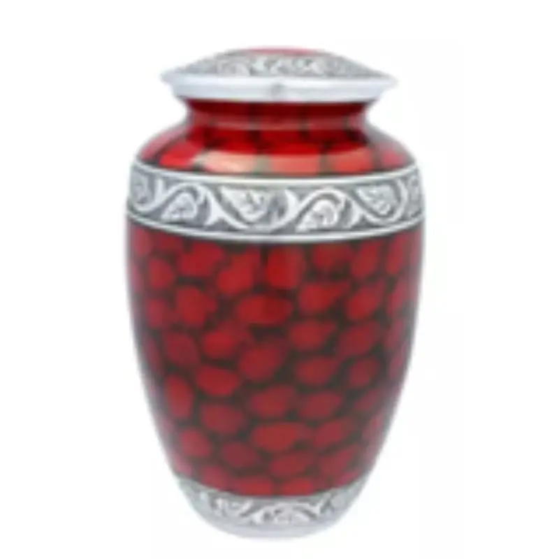 New Arrival Classic red fire urn Brand New Cremation Urns Multi Color Funeral Supplies Strong And Sturdy