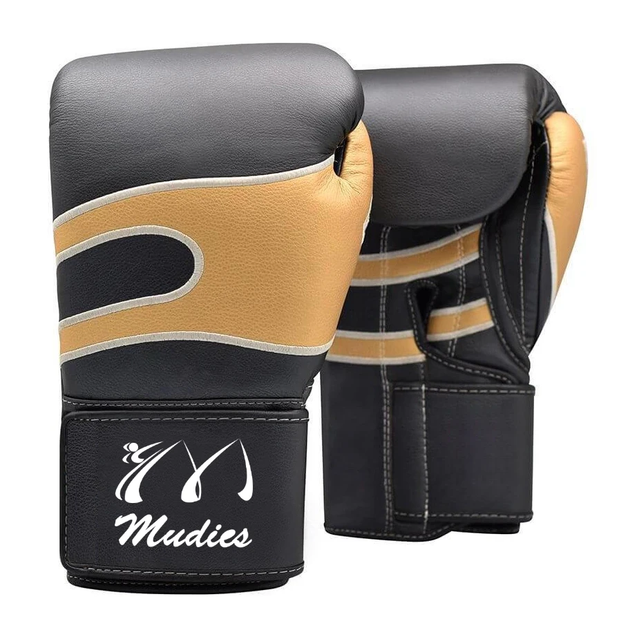  Боксерские перчатки на заказ 12 унций/16 унций/20 унций Кожаные для дома тренажерного зала бокса фитнеса