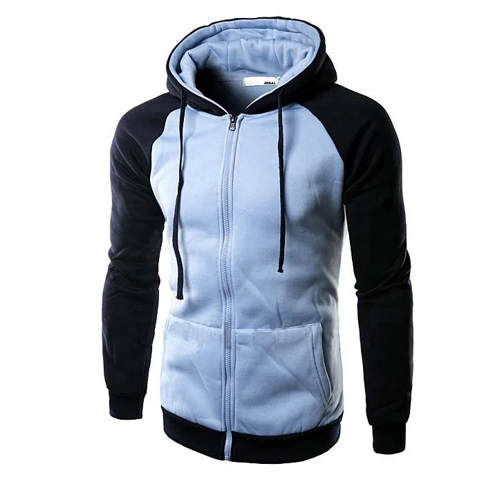 Качественная мужская толстовка с двойной молнией