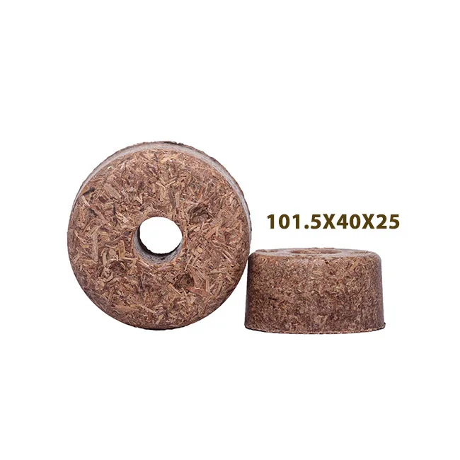 Malaysia Bio-degradable High Density Precise Size Wood Paper Core Plug In Round Shape Accept Custom Size Request