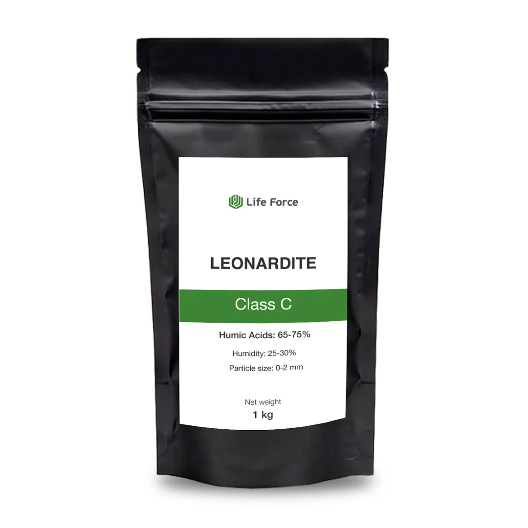 Humic Acid Powder Humic Acid Fertilizer Leonardite Class C Life Force SL 103/1 Natural Product From Siberia Agriculture Grade