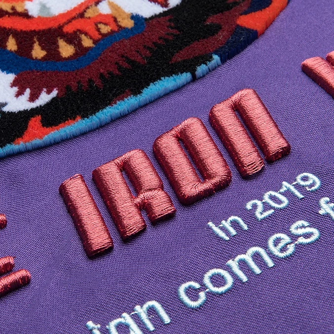 
100% Cotton Men Women OEM ODM 3D Embroidery Custom T Shirt Embroidery 