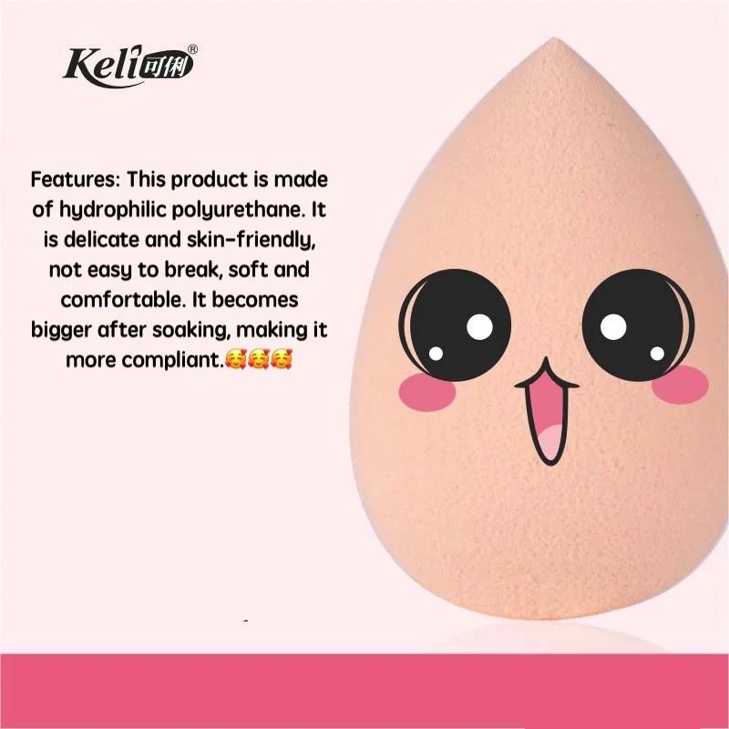 keli 2020 new beauty arrivals makeup facial sponge about esponjas and beauty accessories