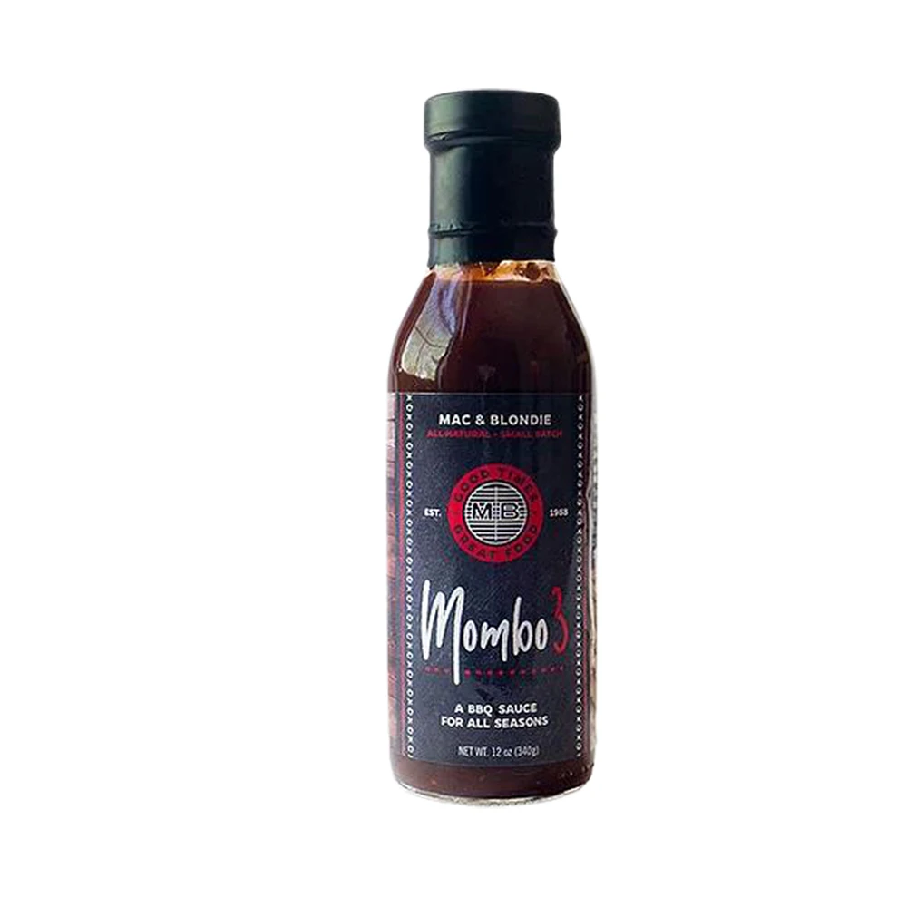 Mac & Blondies Mombo3 Sauce A BBQ Sauce For All Seasons Barbecue Sauce